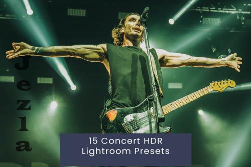 15 Concert HDR Lightroom Presets - 54A4KFB