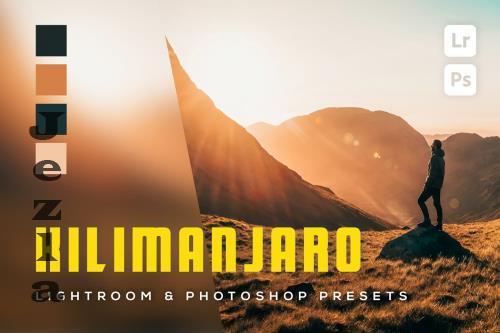 6 Kilimajaro Lightroom and Photoshop Presets - 8VETPEG