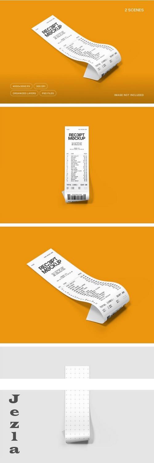 Receipt Mockup - K3A4XH6