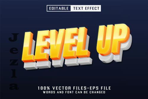 Level Up 3d Text - Editable Text Effect - X79T3CB