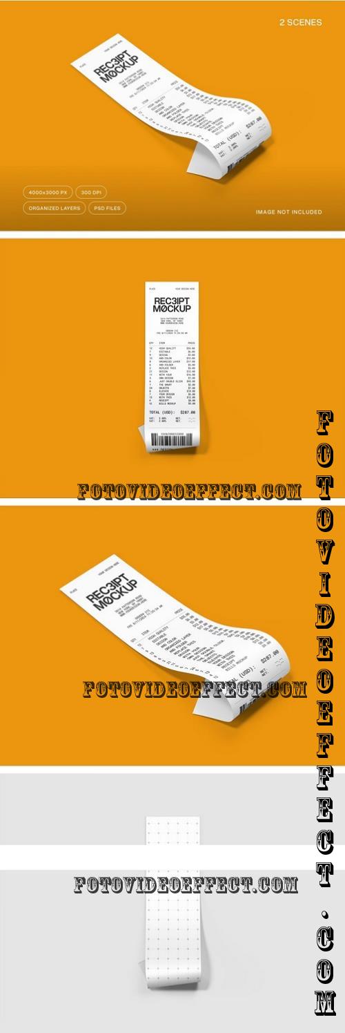 Receipt Mockup - K3A4XH6