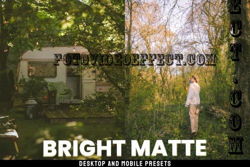 Bright Matte - Desktop and Mobile Presets - AGM6SF4