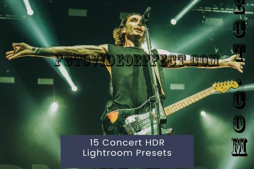 15 Concert HDR Lightroom Presets - 54A4KFB