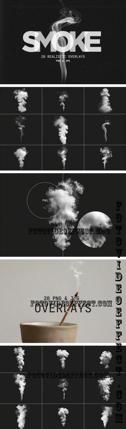 20 Smoke Effect Overlays - 78CAVAU