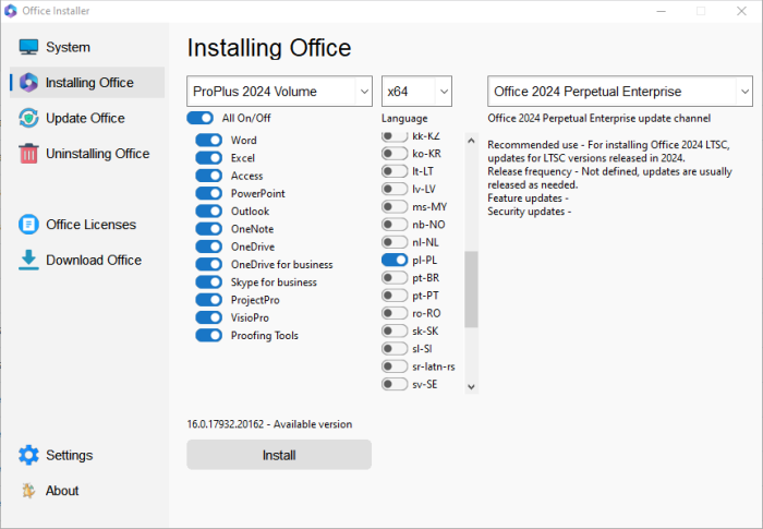 Office Installer / Office Installer+ 1.19