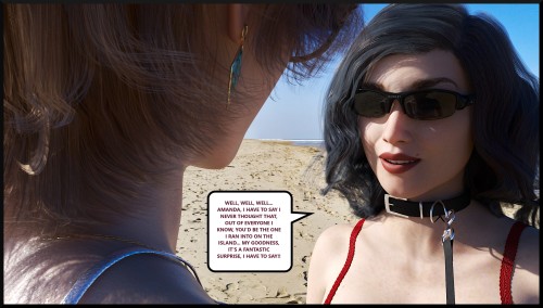 Alison Hale - Hedonism Island 4 3D Porn Comic