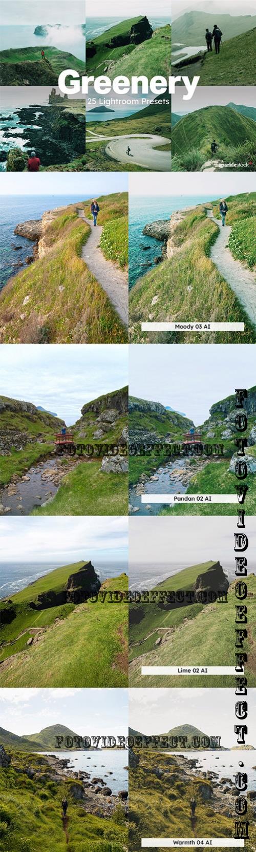 20 Greenery Lightroom Presets LUTs - 288845436