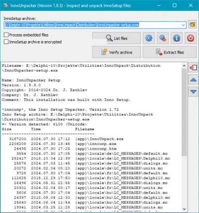Inno Setup Unpacker  1.10.3 3e7c3f069554507dc009d2f9bb621789