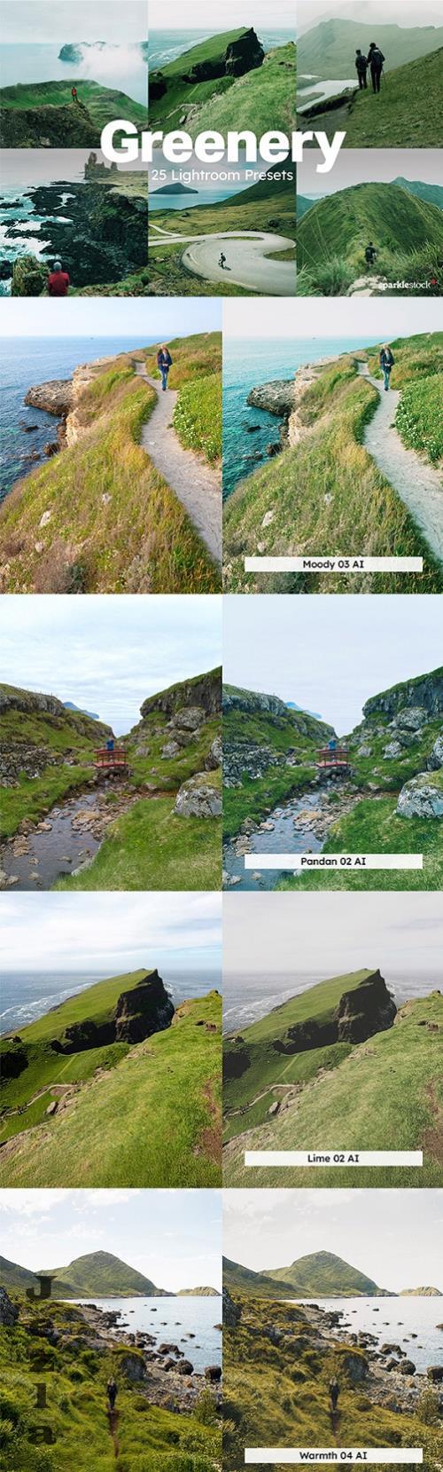 20 Greenery Lightroom Presets LUTs - 288845436