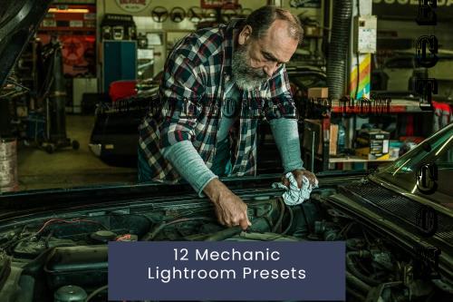 12 Mechanic Lightroom Presets - KU2NS9C