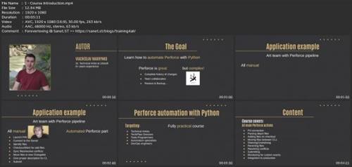 Perforce Automation With  Python 1a1ab33b19cd6770fa780e5337ebeea9