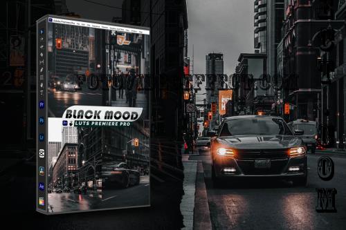 Black Mood Presets And luts Video Premiere Pro - X6P3K6V