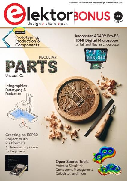 Elektor Bonus Edition №533B (Prototyping, Production & Components) November/December 2024