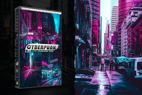 Cyberpunk Presets And luts Video Premiere Pro - 6AVX6EN