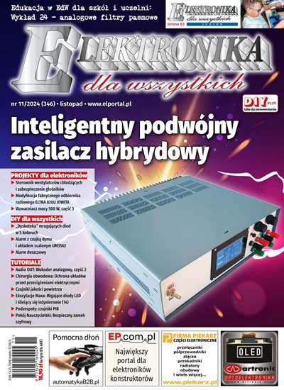 Elektronika Dla Wszystkich №11 2024