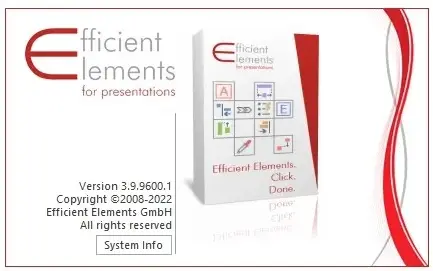 Efficient Elements for presentations 4.4.1400.1