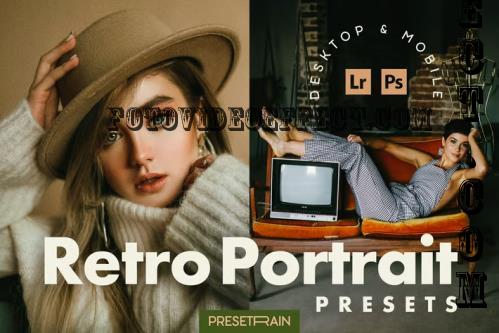 Retro Portrait Lightroom Presets - 290143737