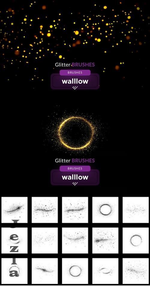 Glitter & Sparkle Photoshop brushes - 289729545