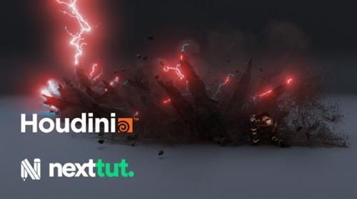 Houdini FX for 3d Artist  Course 763b5b966b3ac1b6fa29fb896ec6f93e