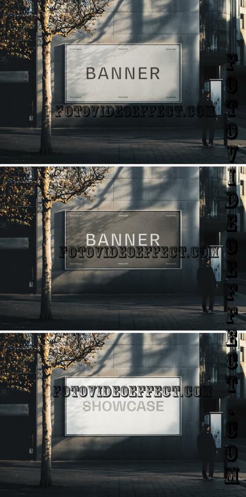 Outdoor City Banner Mockup - 289219530