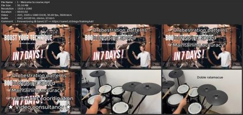 Boost Your Drum Technique In 7  Days! 2c8341a0bfdc4d1ea88c31d83796bbac