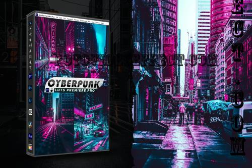 Cyberpunk Presets And luts Video Premiere Pro - 6AVX6EN