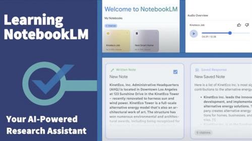 Learning Notebook LM: Your AI-Powered Research  Assistant 1861f61c58ff3b4b85ef8d6da97b90df