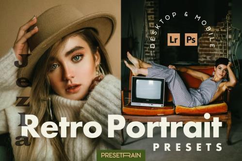 Retro Portrait Lightroom Presets - 290143737