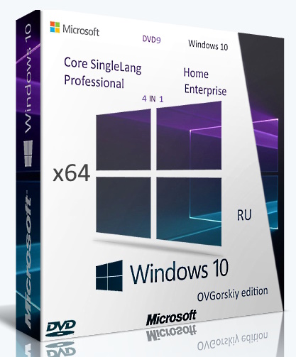 Microsoft® Windows® 10 x64 Ru 22H2 4in1 Upd 11.2024 by OVGorskiy