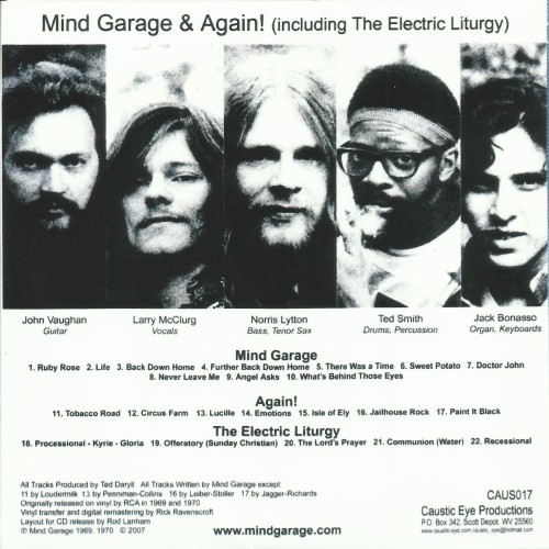 Mind Garage  Mind Garage & Again! (Including The Electric Liturgy) (1969,70)(2007) Lossless