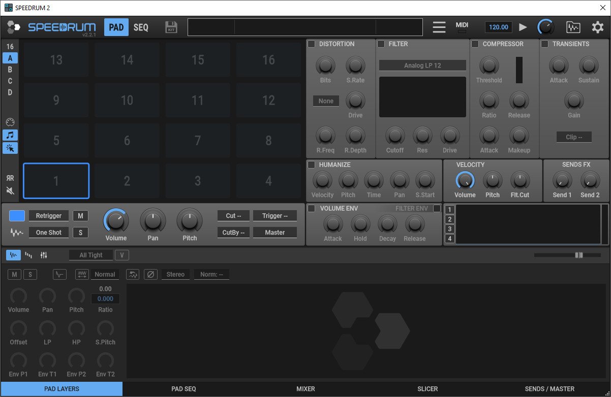 Apisonic Audio Speedrum v2.2.1 (Win macOS Linux)