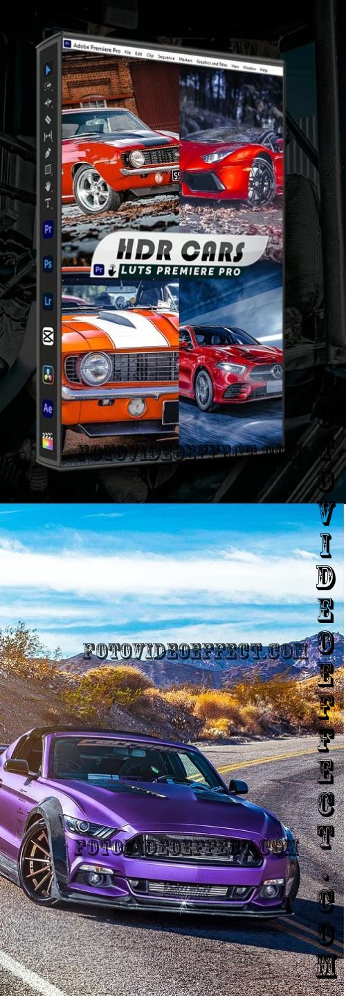 HDR Cars Lightroom Presets & luts Premiere Pro - ES62ACD