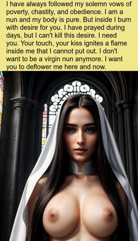 Fallen Nuns Volume 6 - AI generated 3D Porn Comic