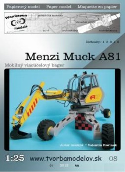  Menzi Muck A81 (WanRayen models)