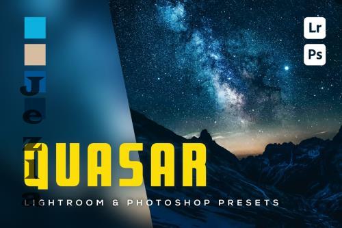 6 Quasar Lightroom and Photoshop Presets - EDQWL2U