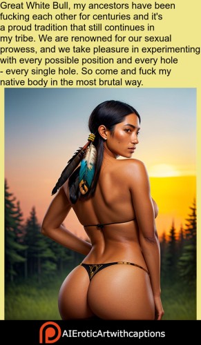 Bleached Native American Women Volume 14 - AI generated 3D Porn Comic