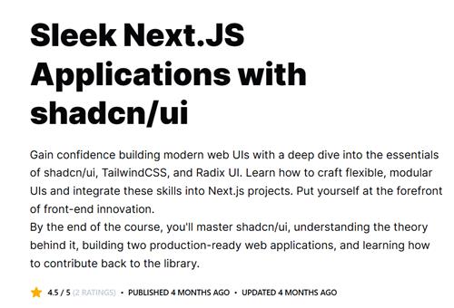 Newline – Sleek Next.JS Applications with shadcnui