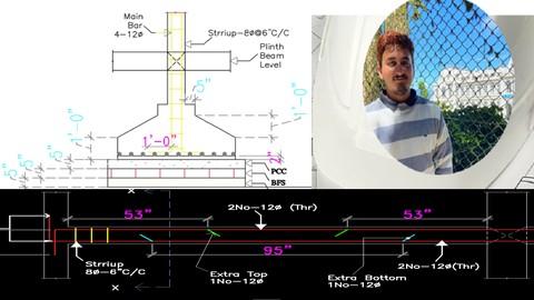 Autocad Structural Drawing -Civil Engineering-Submission  Dwg E29c923ad227d931abaed909d6698132