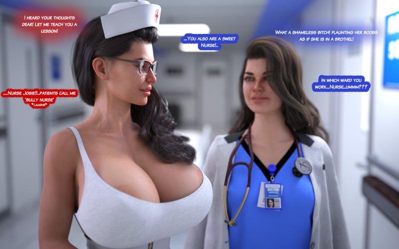 Traveller1993 - Nurse Night 3D Porn Comic