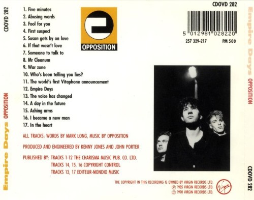 Opposition - Empire Days (1990) Lossless