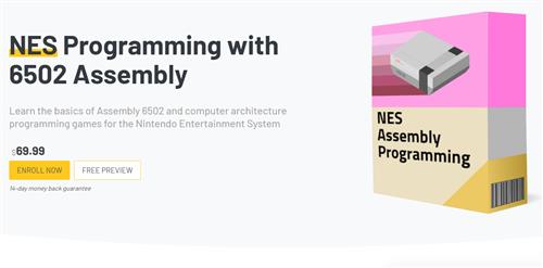 Pikuma – NES Programming with 6502 Assembly