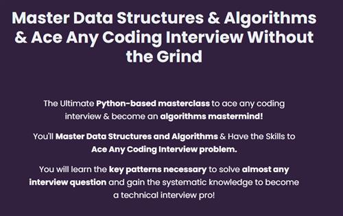 Master Data Structure & Algorithms & Crack the Coding Interview