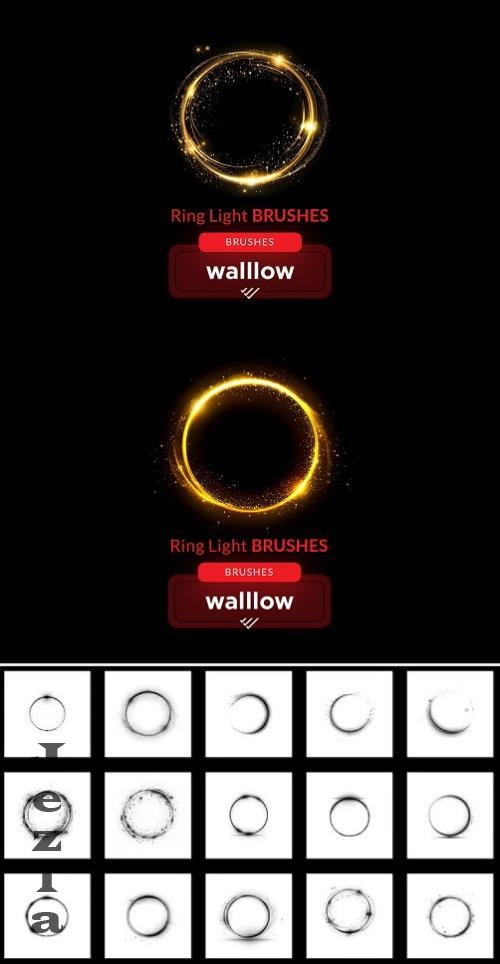 Ring light effects photoshop brushes - 287583320 - KJ3DXXT