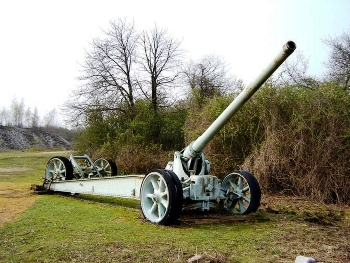 Canon 155mm Grande Puissance Filloux (GPF) M1917 Walk Around