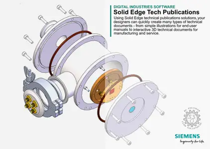 Siemens Solid Edge 2025 2410 Tech Publications Win x64 Multilanguage