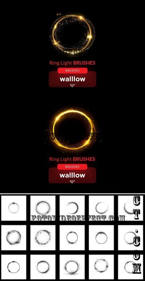 Ring light effects photoshop brushes - 287583320 - KJ3DXXT