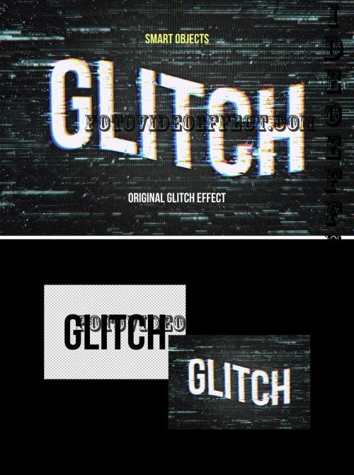 Glitch Text Effect - 23Z3P62