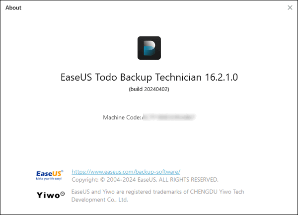 EaseUS Todo Backup 16.2.1 Build 20240402