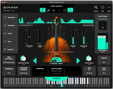 Audio Modeling SWAM String Sections v1.2.2