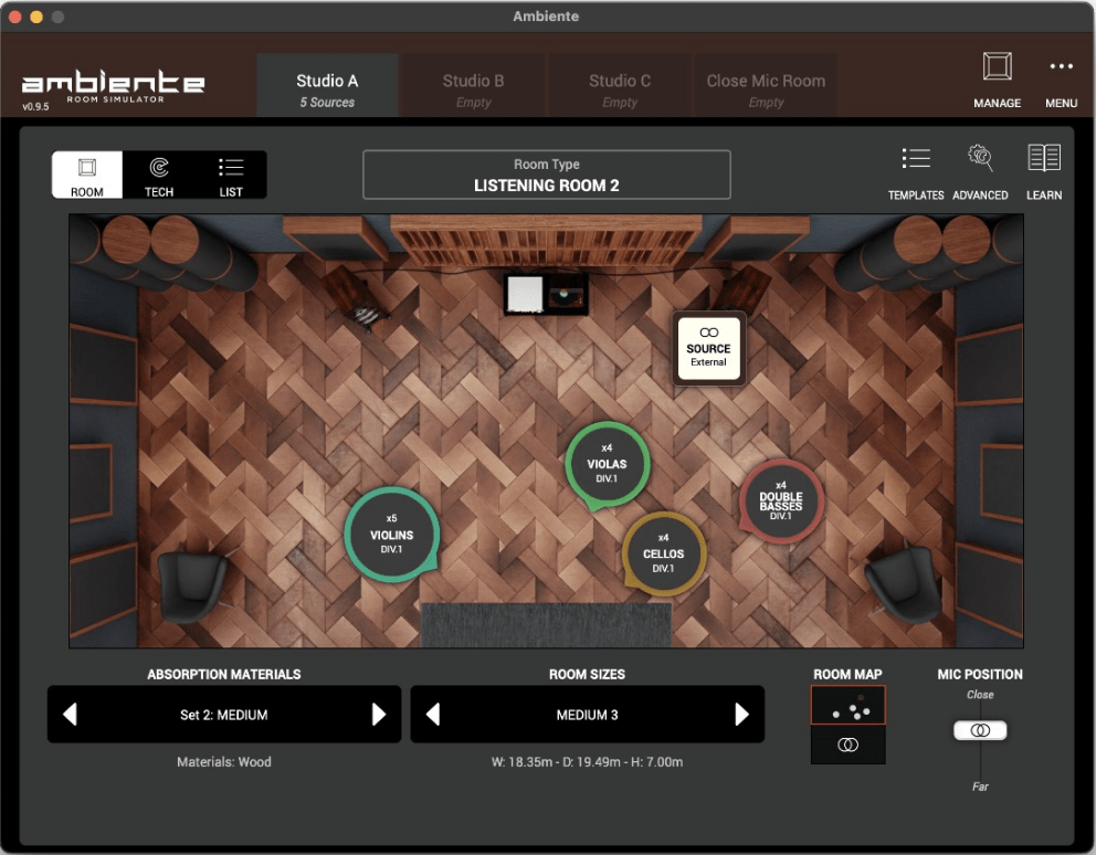 Audio Modeling Ambiente v1.0.1